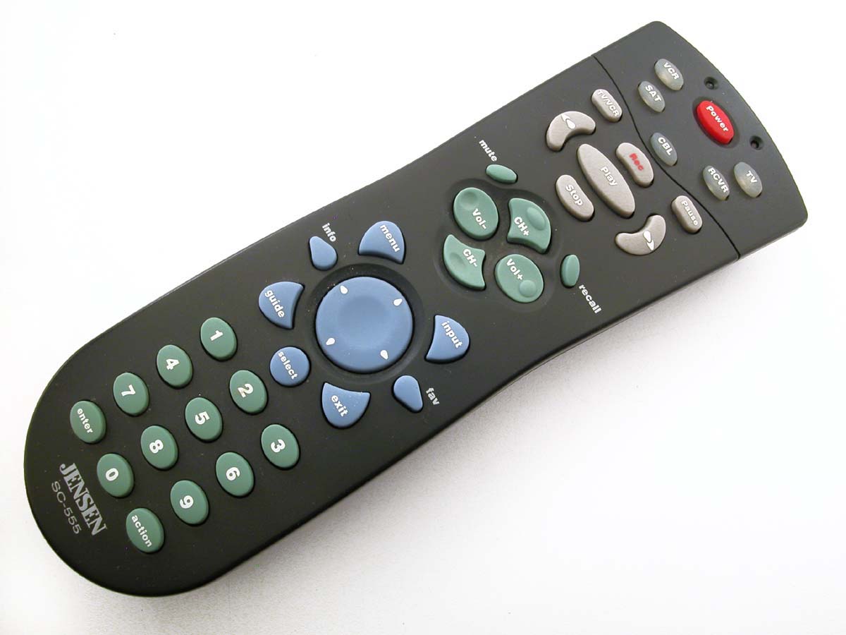 Jensen Tv Remote Control Codes